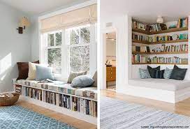 Jun 08, 2021 · solusi membuat kamar mungil tetap rapi di kamar tidur mungil dengan memanfaatkan ruang. 11 Desain Rak Buku Dinding Bikin Betah Baca Di Rumah