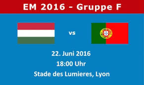 Portugal schießt für deutschland zwei eigentore, kai havertz und robin gosens treffen zum 4:2. Ungarn Portugal Em 2016 Vorschau Quoten Und Tipp