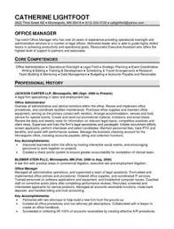 Write the best office manager job description & skills resume sections. Law Office Office Manager Resume