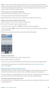 Select settings, followed by volume limit and select set volume limit. step 2. Apple A1446a Portable Media Player With Bluetooth Radio User Manual A1446