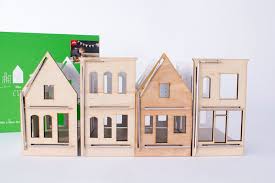 Chicbabytoys Little Houses Toy House Kids Wooden Toys