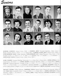 Columbus High School (CHS) 1951 Yearbook (Log) Seniors, Columbus Indiana