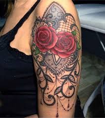 Resultat De Recherche D Images Pour Lace Tattoo Arm Tattoos For Women Upper Butterfly Tattoos For Women Arm Tattoo