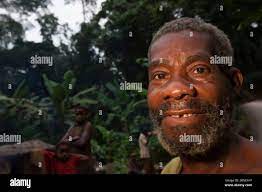 Baka man portrait, South East Cameroon, July 2008 Stock Photo - Alamy