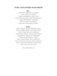 Sajak Ibu Dan Ayah Docx