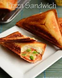 Pizza Sandwich Recipe Easy Kids Lunch Box Ideas Raks Kitchen Recipe Pizza Sandwich Recipe Food Recipes