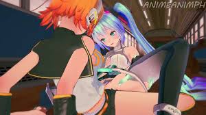 Hatsune Miku and Kagamine Rin from Project Sekai Colorful Stage are  Lesbians 
