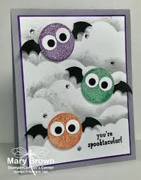 So firstly you can choose your card which you want to make and collect all the material which helps to make your card read the instructions carefully and follow each step it helps you to make your card easily. For Card Makers Only 7 Not So Scary Halloween Card Ideas Scrapbooking Daily
