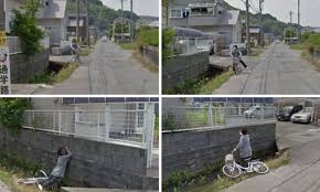 Siwa told fallon that she was making tiktok videos with an lgbtq account called pride house, including one set to paramore's. Japanese Cyclist Fall Photographed By Google Maps Car Daily Mail Online