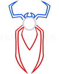 How To Draw The Spiderman Logo, Spiderman Symbol, Step By Step, Drawing  Guide, By Dawn - Dragoart