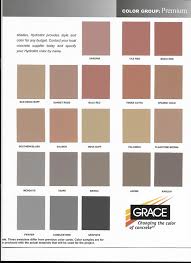 concrete color charts solid ground concrete inc buffalo ny