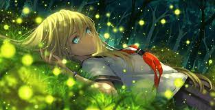 Mention is that it's probably 50% anime and there's a few wallpapers that are . Anime Girl And Fireflies Animated Wallpaper With Music Wallpaper Engine Anime Yuinime