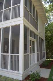 Two Story Screened In Porch Porch Design Front Porch Design Screened Porch Designs