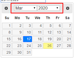 How To Show Jquery Ui Datepicker Year And Months In Extra Calendar Tables Stack Overflow