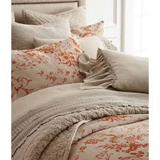 Shop for burnt orange bedding at bed bath & beyond. Le Poet Linen Duvet Cover Burnt Orange Amity Home