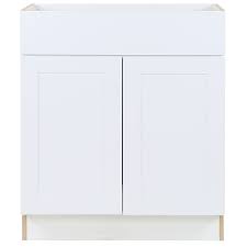 You and your kitchen designer finalize the kitchen design. Hampton Bay Edson 30 Inch W X 34 5 Inch H X 24 5 Inch D Shaker Style Assembled Kitchen Sin The Home Depot Canada