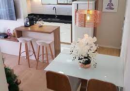 Ruang tanpa sekat tentu saja akan membuat rumah anda menjadi terasa lebih lega. 11 Desain Dapur Dan Ruang Makan Sempit Pas Banget Buat Rumah Type 36 Rumah123 Com