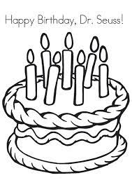 Left & right feet read the story the foot book explain to the children how dr. Coloring Pages Happy Birthday Dr Seuss Coloring Pages