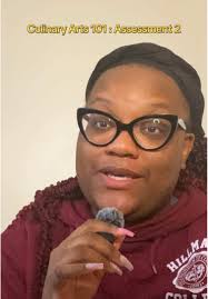 Culinary Student with High Pitched Voice over