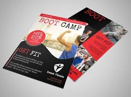 Boot Camp Fitness Promo Flyer Template | MyCreativeShop