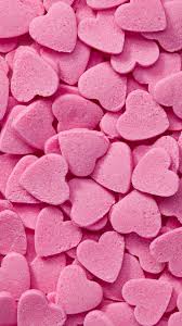 Pink Candy Hearts Pink Wallpaper Iphone Pink Candy Pink Aesthetic