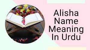 Naming a little newborn baby is important as it provides a lifetime identity to the one. Alisha Name Meaning In Urdu August 2021