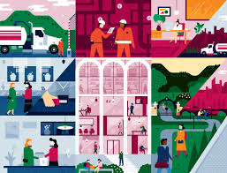 Martin azambuja is a graphic designer from uruguay who specializes in illustration, identity, packaging design and art direction. Martin Azambuja Genetec Synergy Art Illustration Agency
