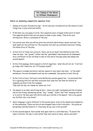 One piece is bent into a square and the other is bent into an equilateral triangle. The Taming Of The Shrew Worksheet Pack Teaching Resources Teaching Printable Worksheets