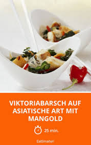Viktoriabarsch Auf Asiatische Art Mit Mangold Rezept Viktoriabarsch Rezepte Mangold