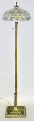 Waterford crystal fiona hurricane lamp. Waterford Crystal Beaumont 59 Floor Lamp W Shade Shefinds