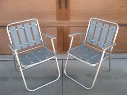 Wood Lawn Chairs Aluminum Folding Chair Set Of 2 1960s Wood Folding Chair Vintage Camper Slate Grey Lawn Chairs Patio Deck Furniture Wood Folding Chair