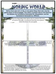 Norse Gods And Goddesses Facts Worksheets The Mythology