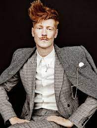 Checked Suit Suit Dandy Manner Mode Herrenfrisuren Herren Frisuren