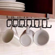 Get it as soon as tue, aug 17. China Metal Mug Holder Coffee Tea Cup Rack Storage Kitchen Under Shelf Cabinet Hanger 12 Hooks China Steel Rack And Space Saving Price