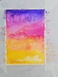 I covered all the steps and added some tips for you guys in this step. How To Paint A Watercolor Sunset For Beginners Art By Ro