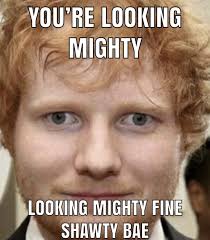Hey Shawty Bae Not A Sheerio Safe Space Btw Ed Sheeran Ed Sheeran Love Funny Memes