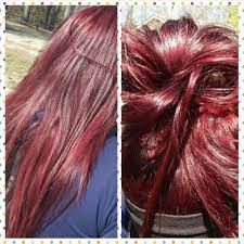 Loreal Hicolor Red Hot Intense Red Realllllly Pretty In Person Red Hair Loreal Loreal Hair Color Red Burgundy Hair