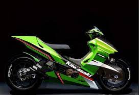 Beda dengan generasi yang dulu yang lebih ringkas dengan ukuran panjang 2.019 x lebar 719 x tinggi 1.039 mm. 39 Modifikasi Motor Zx 130