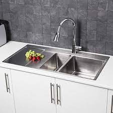 Kitchen sink bolzano 60450 zip code. Modern Stainless Steel Kitchen Sink 1 5 Bowl Left Hand Drainer Square Waste Kit Buy Online In Bosnia And Herzegovina At Bosnia Desertcart Com Productid 105071392