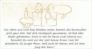 Spruche Zum 65 Geburtstag Einer Von 8 Spruchen