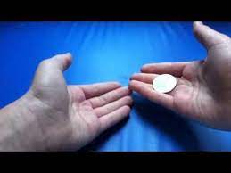 tutoriel faire voyager une piece tour de magie facile avec coloriage lutin