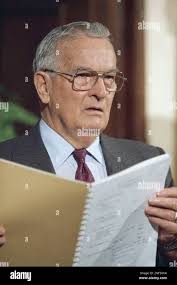 Texas Gov. Bill Clements talks about the emergency funding plan to case  Texas prison problems during his weekly news conference in Austin, Texas,  Tuesday, Feb. 17, 1987. (AP Photo/David Breslauer Stock Photo -
