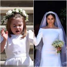 Meghan markle's wedding ceremony look. Why Meghan Markle S Wedding Flowers Were Dangerous And Could Have Been Harmful To Princess Charlotte