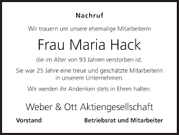 Maria Hack