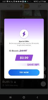 Even tinder gold and tinder plus subscribers don't have it that much better when it comes to the boost; Tinder Boost Special Offer Won T Work Clicking That Try Now Button Does Nothing App Reinstall Don T Work Android Pie Help Tinder