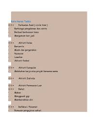 26 sept 2012 time : Definisi Aktiviti Harian Tadika