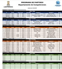 This is the overview which provides the most important informations on the competition copa libertadores in the season 2021. Fixture De La Libertadores 2019 As Com