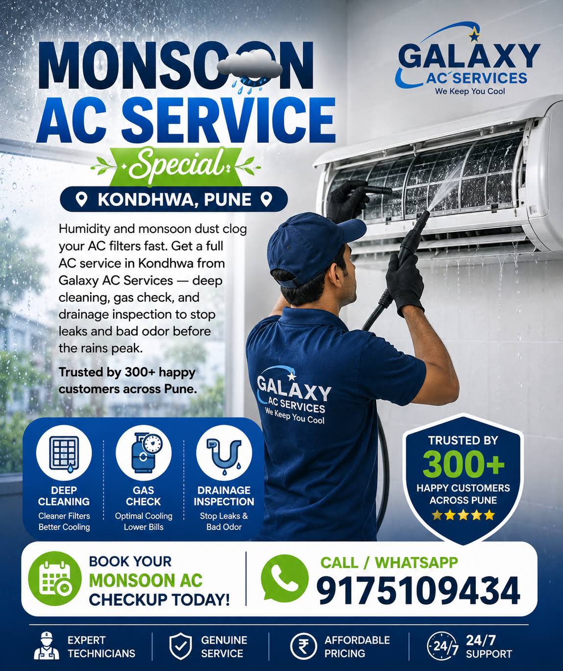 Monsoon AC Service Offer product image