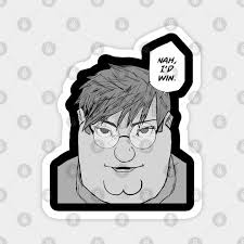 Anime T-Shirt, Jujutsu High Anime Inspired Nah, I'd Win Peter, Gift for him  & her Japanese Shirt, Cool Anime Gift