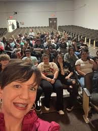 I had so much fun talking to the Colbert County High School kiddos this  morning! I learned what they want/need, and they know about all the fun  things we have going on